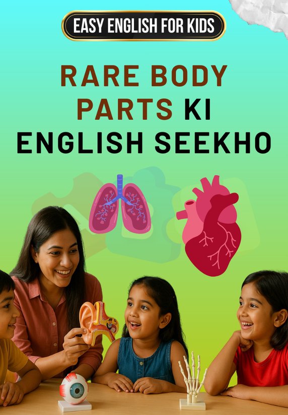 Rare Body Parts Ki English Seekho