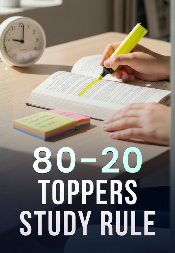 80-20 Toppers Study Rule