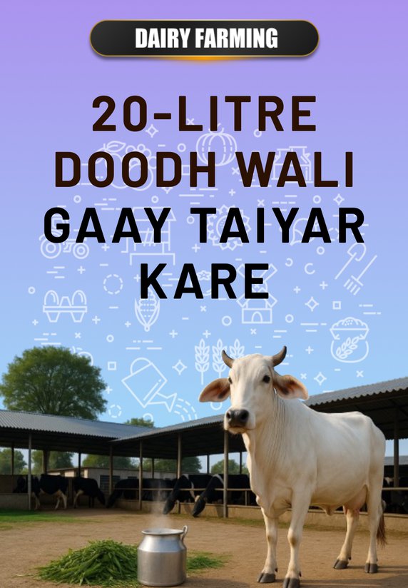 20-Litre Doodh Wali Gaay Taiyar Kare