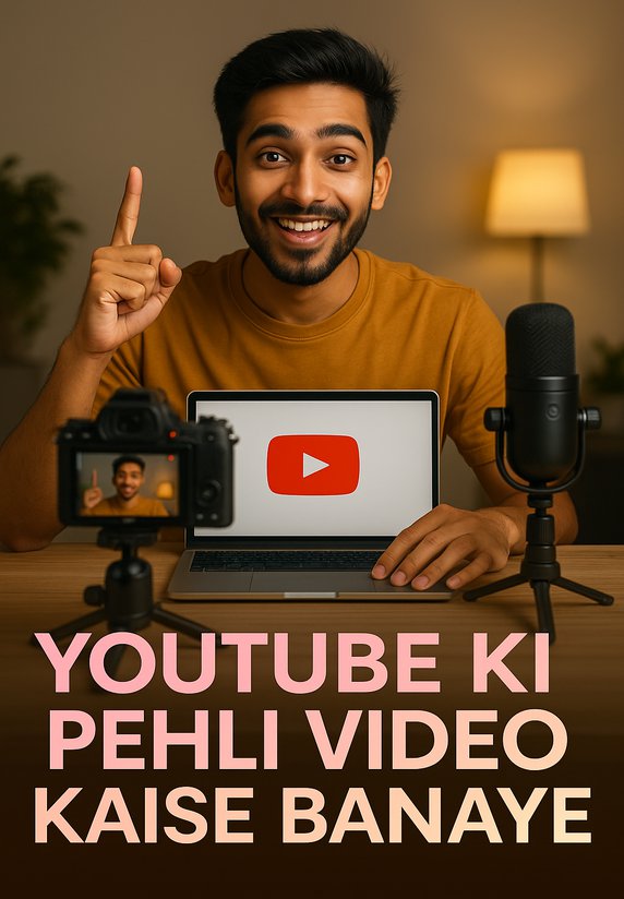 Youtube Ki Pehli Video Kaise Banaye