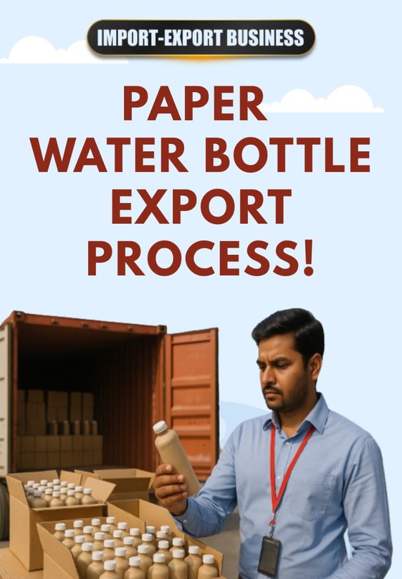Paper Water Bottle Export Process!