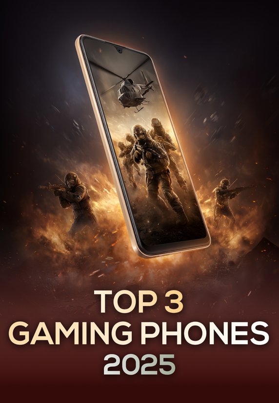 Top 3 gaming phones 2025