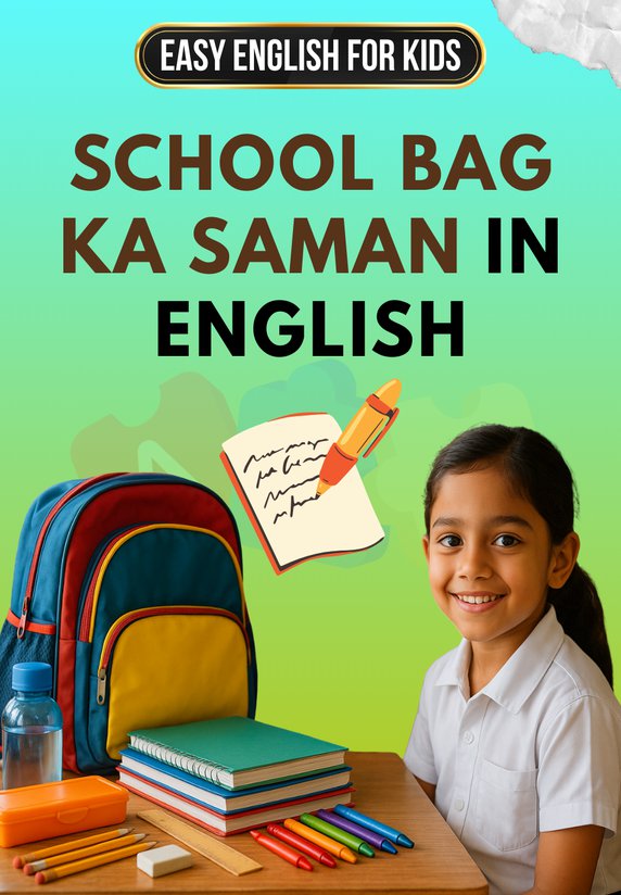 School bag Ka Saman In English