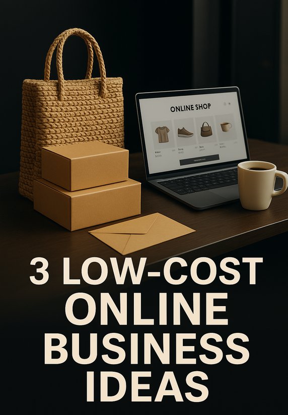 3 Low-Cost Online Business Ideas