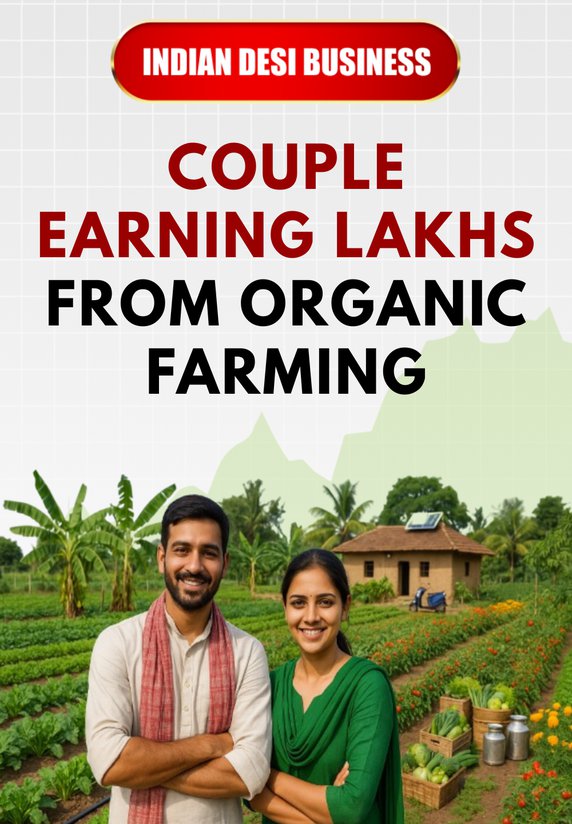 Couple Earning Lakhs From Organic Farming