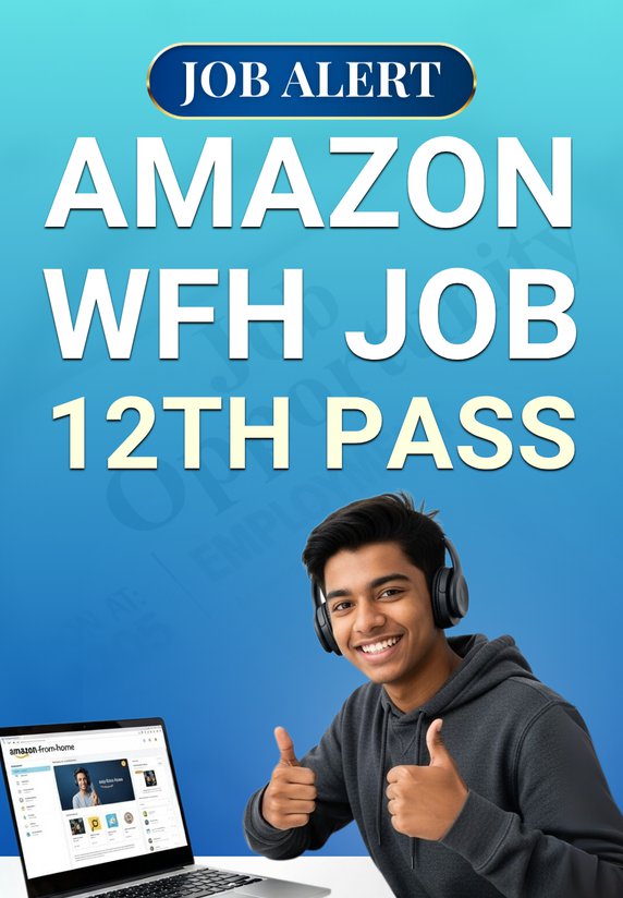 Amazon WFH Job 12th Pass