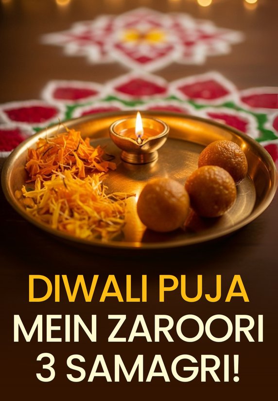 Diwali Puja Mein Zaroori 3 Samagri!