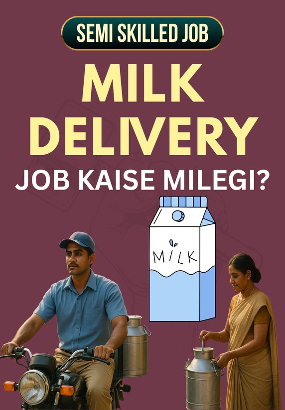 Milk Delivery Job Kaise Milegi?