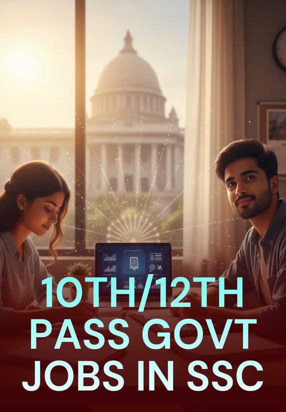 10th/12th Pass Govt Jobs In SSC