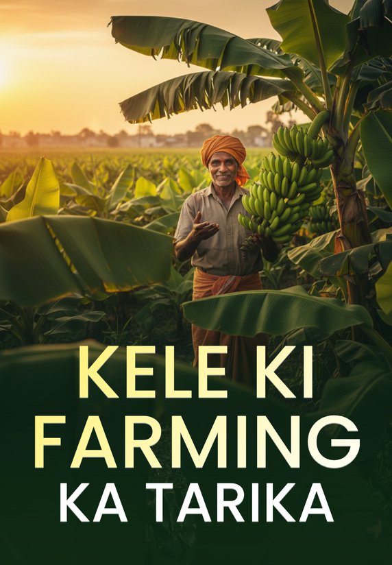 Kele Ki Farming Ka Tarika