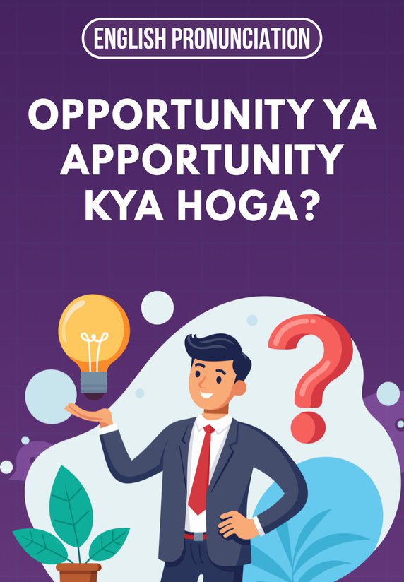 Opportunity Ya Apportunity Kya Hoga?