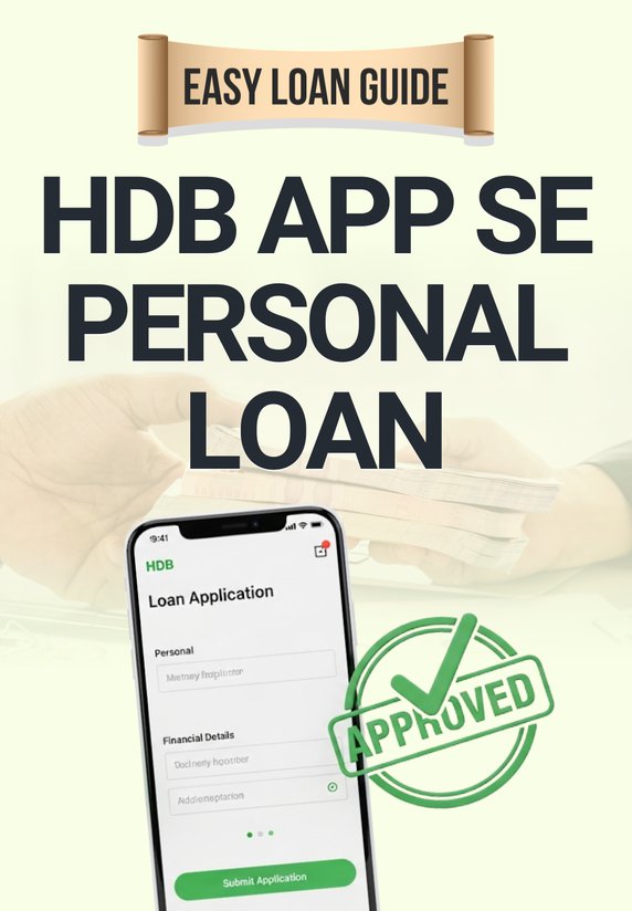HDB App Se Personal Loan