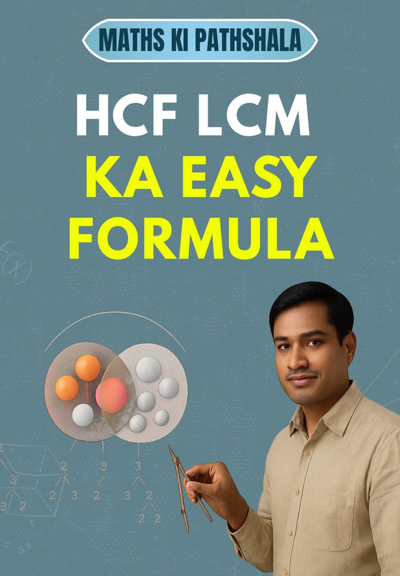 HCF LCM Ka Easy Formula