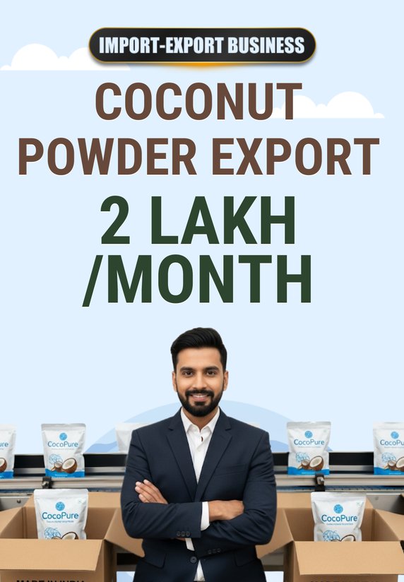Coconut Powder Export 2 Lakh/Month