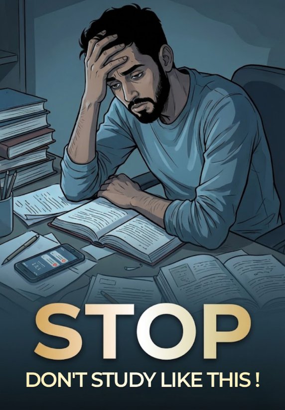 STOP - Don't Study Like This!