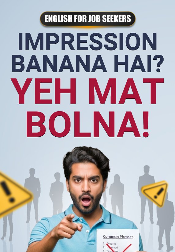 Impression Banana Hain? Yeh Mat Bolna!