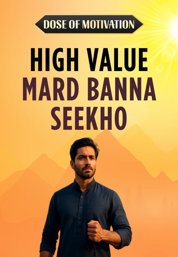High Value Mard Banna Seekho