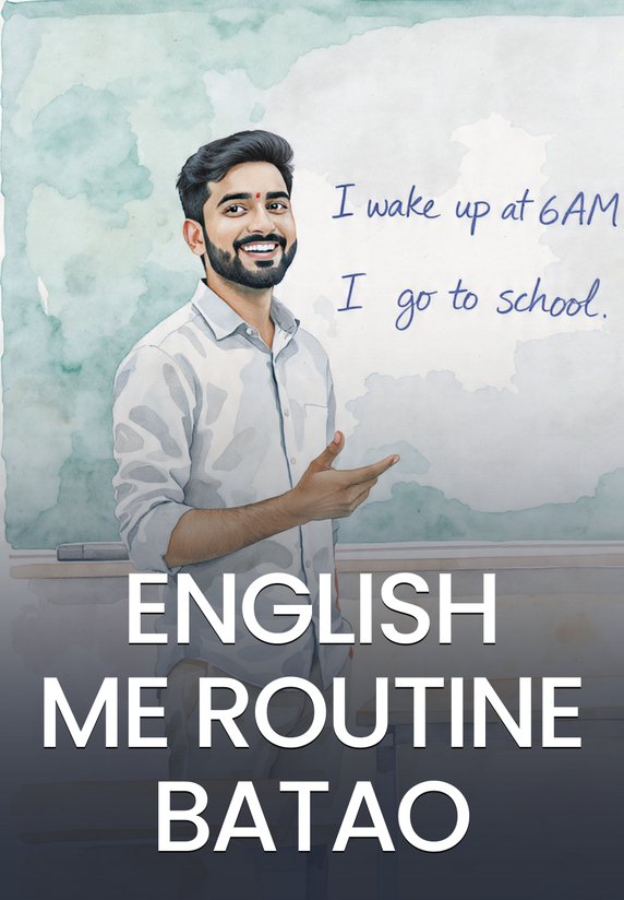 English Me Routine Batao
