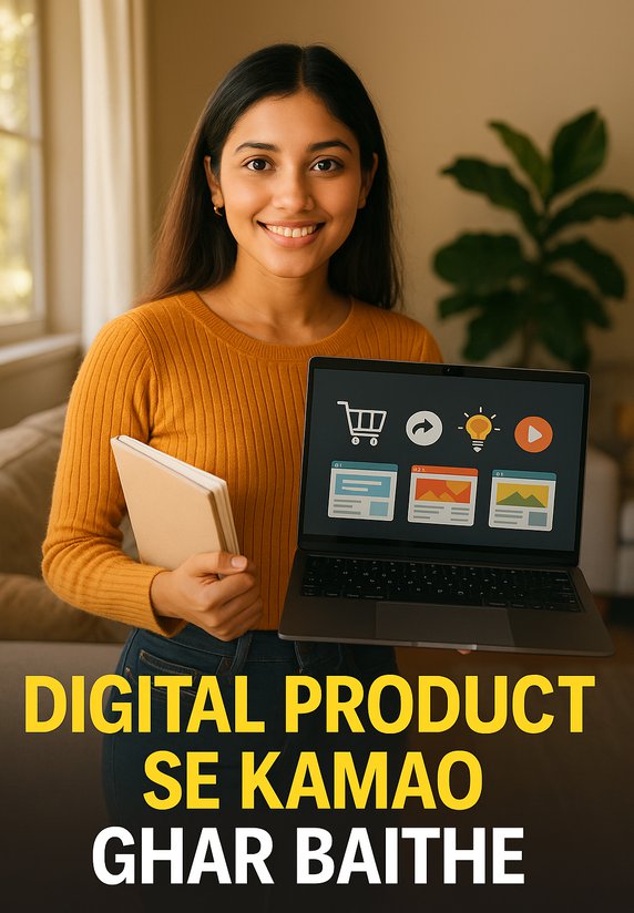 Digital Product Se Kamao Ghar Baithe