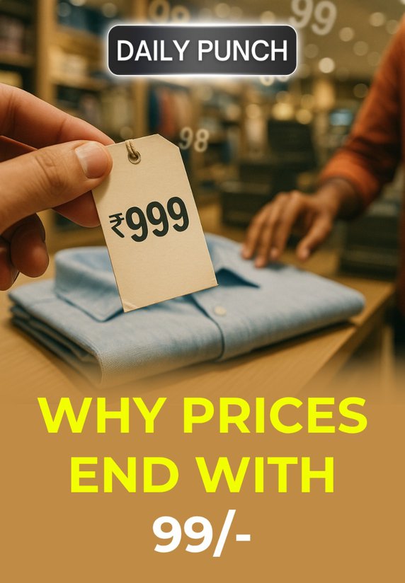 Why Prices End With 99/-