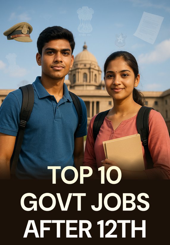 Top 10 Govt Jobs After 12th