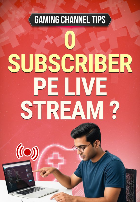 0 Subscriber Pe Live Stream ?