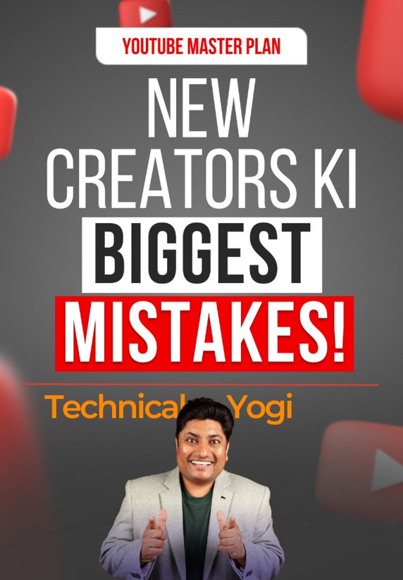 New Creators Ki Biggest Mistakes!