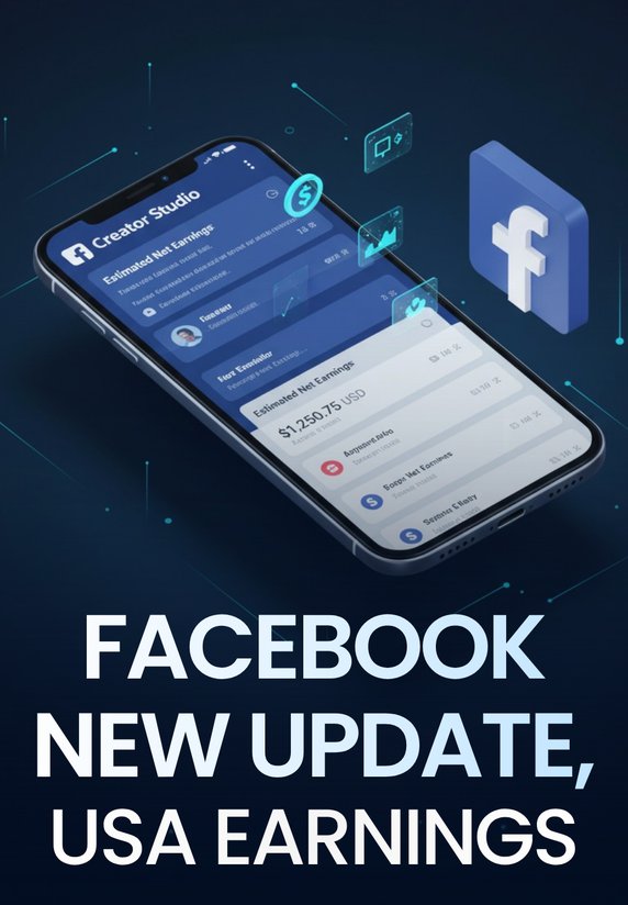 Facebook New Update, USA Earnings