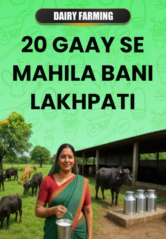 20 Gaay Se Mahila Bani Lakhpati