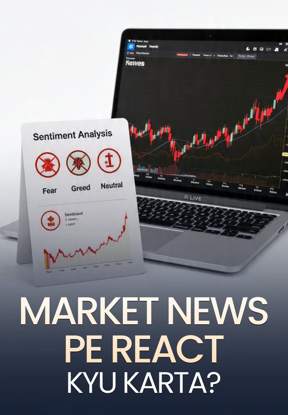 Market News Pe React Kyu Karta?