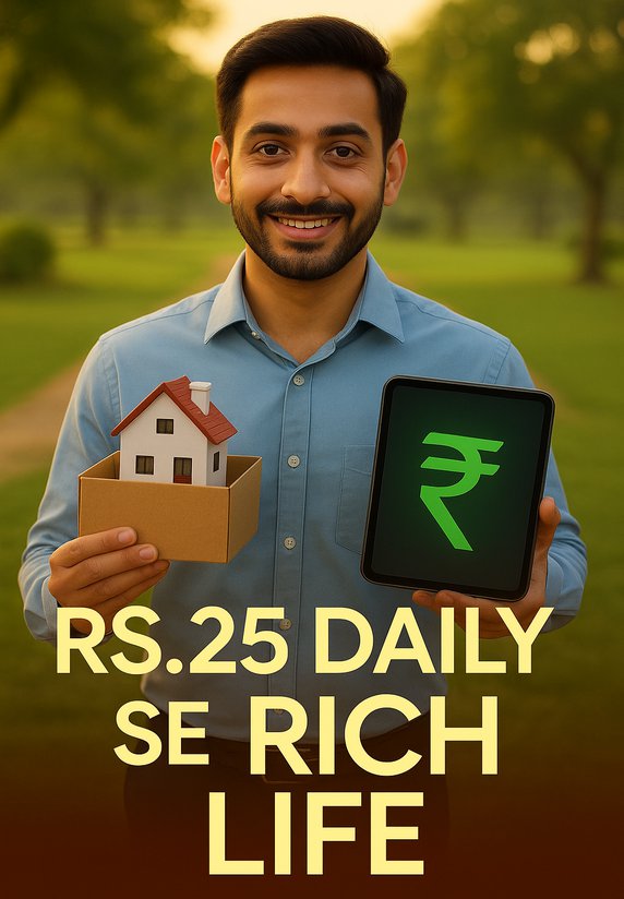 Rs.25 Daily Se Richie Life