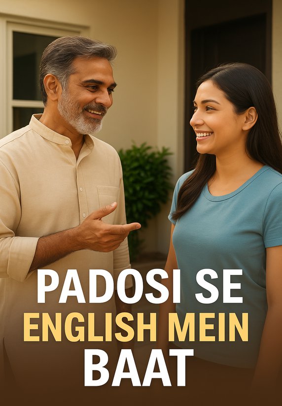 Padosi Se English Mein Baat