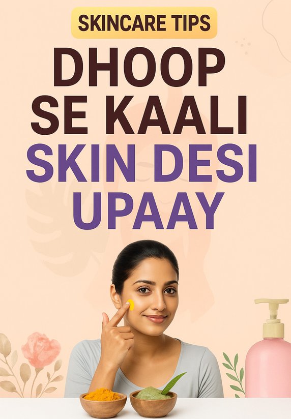 Dhoop Se Kaali Skin Desi Upaay