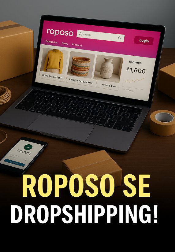 Roposo Se Dropshipping!