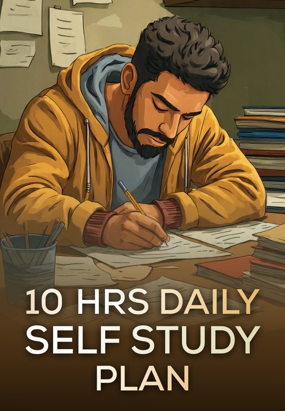 10Hr Daily Self Study Plan