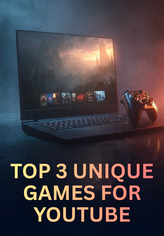 Top 3 Unique Games For YouTube