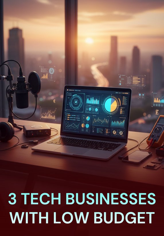 3 Tech Businesses With Low Budget