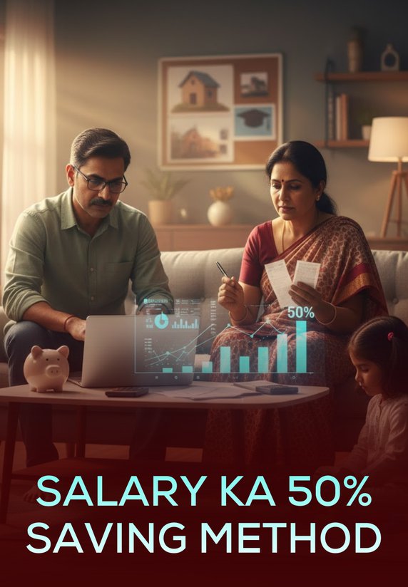 Salary Ka 50% Saving Method