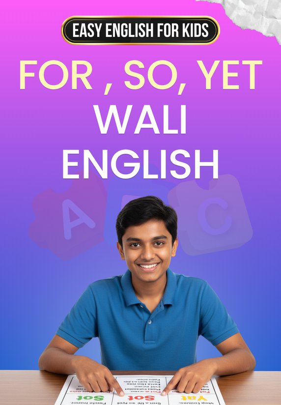 For, So, Yet Wali English