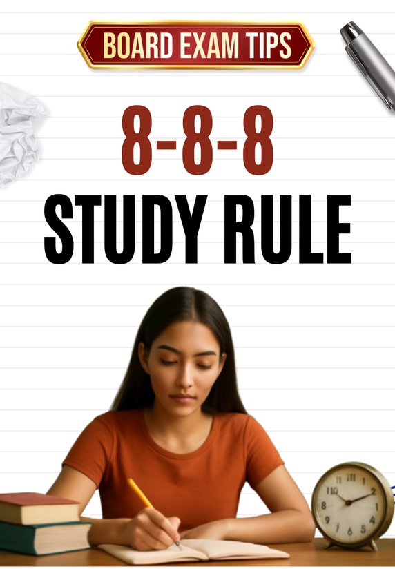 8-8-8 Study Rule