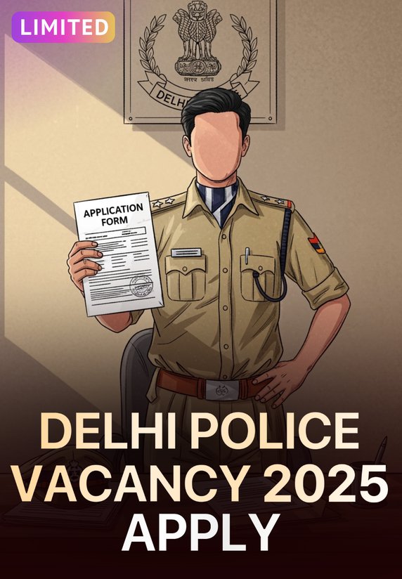 Delhi Police Vacancy 2025 – Apply