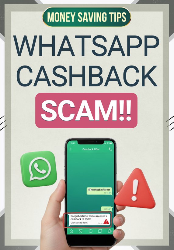 WhatsApp Cashback Scam!!