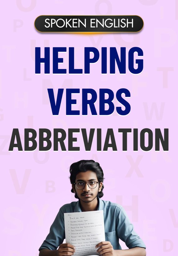Helping Verbs Abbreviation