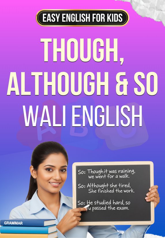 THOUGH, ALTHOUGH & SO Wali English