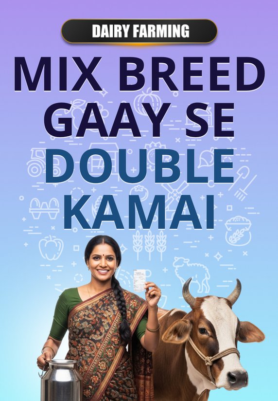 Mix Breed Gaay Se Double Kamai