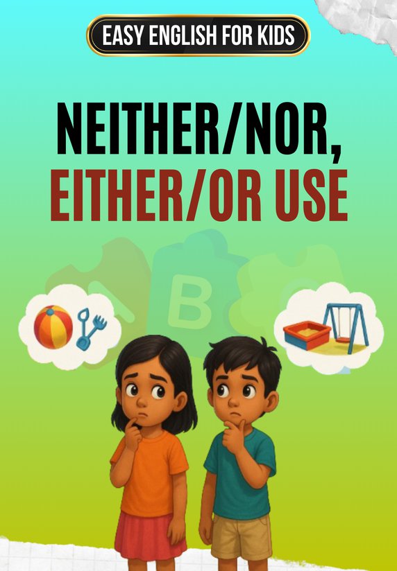 Neither/Nor, Either/Or Use