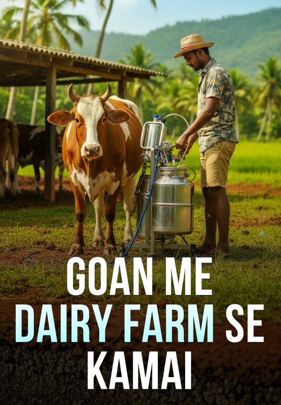 Gaon Me Dairy Farm Se Kamai
