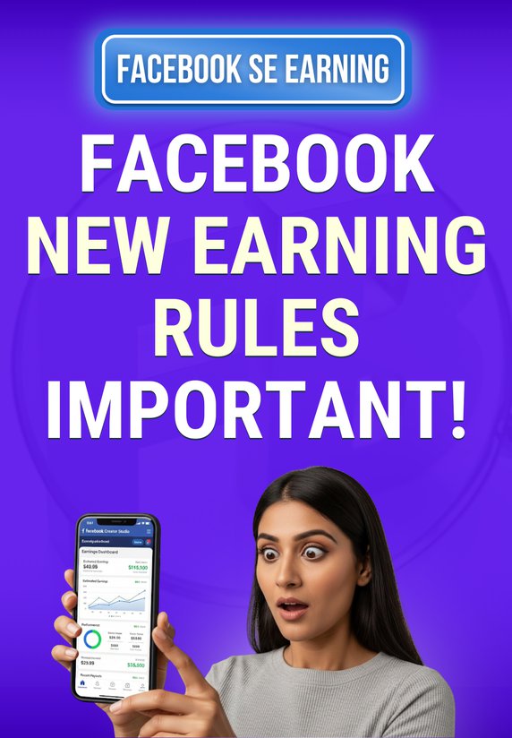 Facebook New Earning Rules, Important!