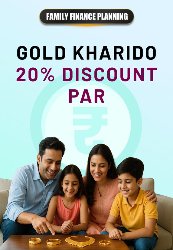 GOLD Kharido 20% Discount Par