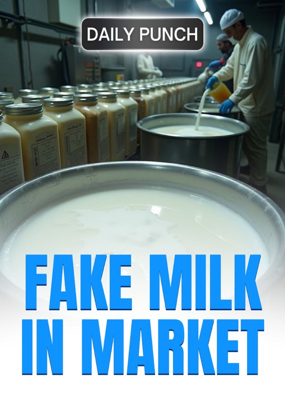 Fake Milk In Market